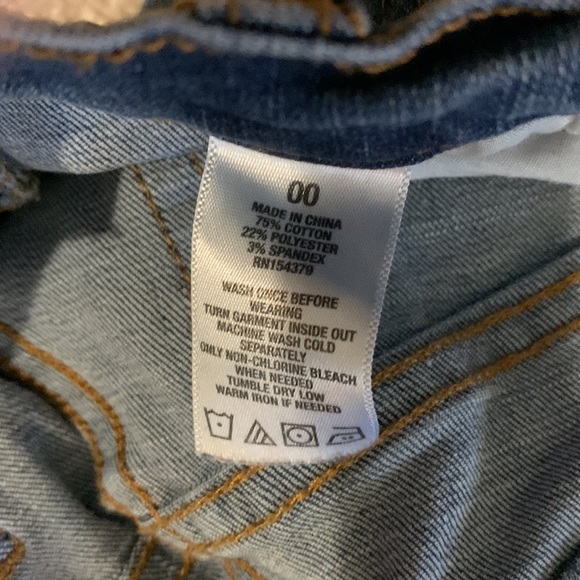 Aeropostale Blue Ripped Skinny Jeans - Picture 6 of 6